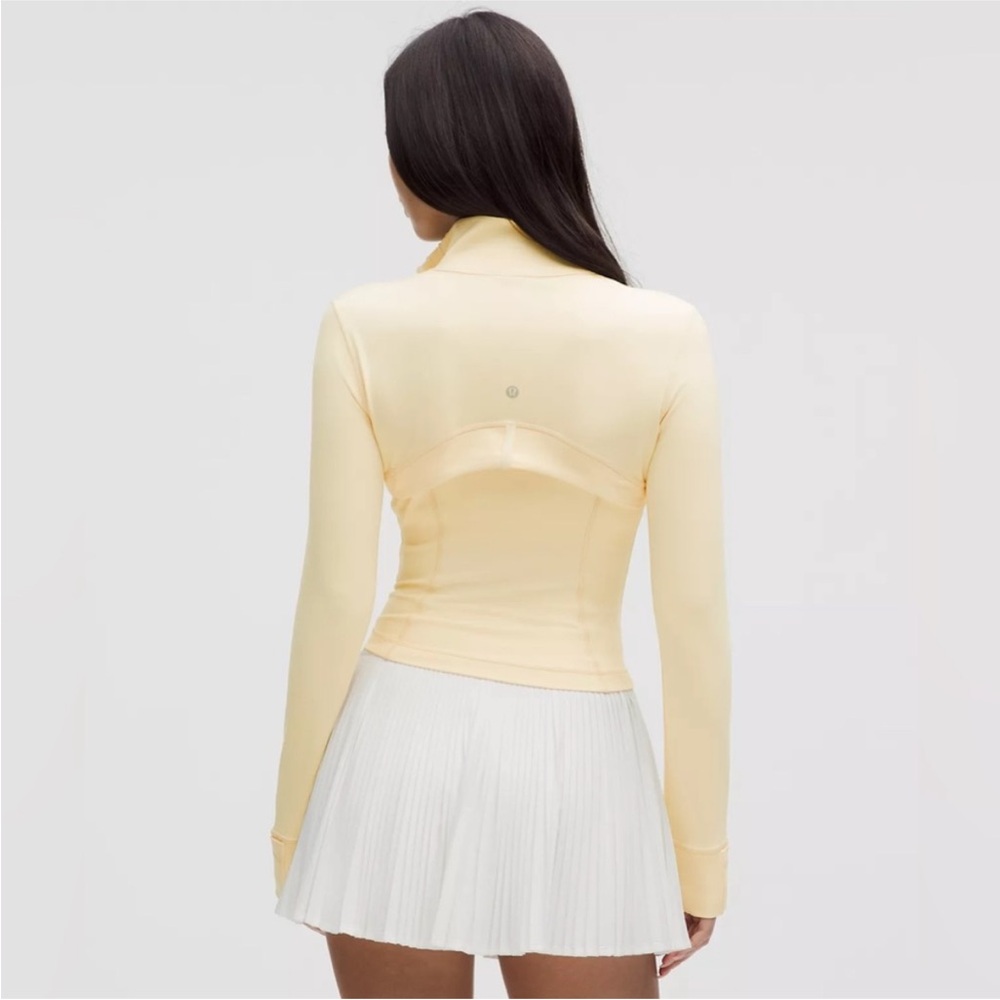 NWT 🍋 Lululemon Define Cropped Butter Cream BTCR Size‎ 8 LIMITED EDITION LW3HQS - Picture 7 of 12